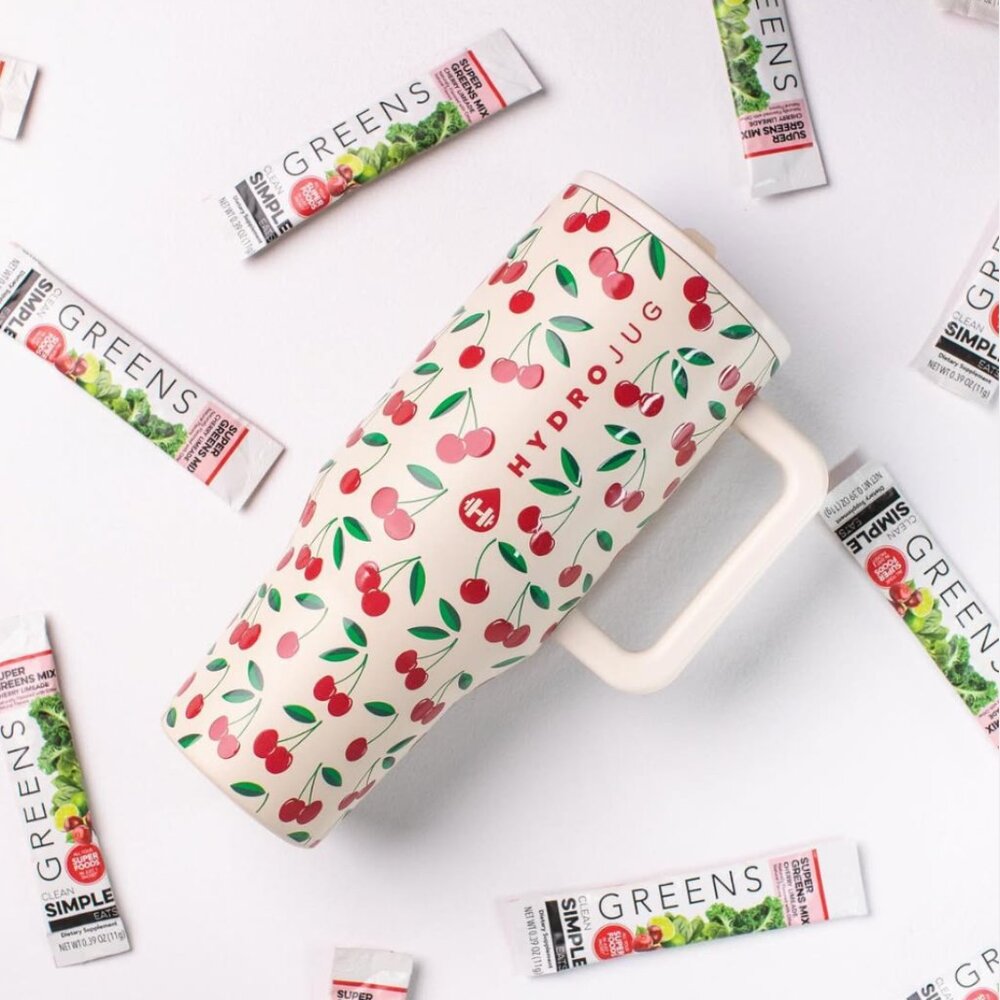 Limited Edition HydroJug Cherries Collection 40OZ